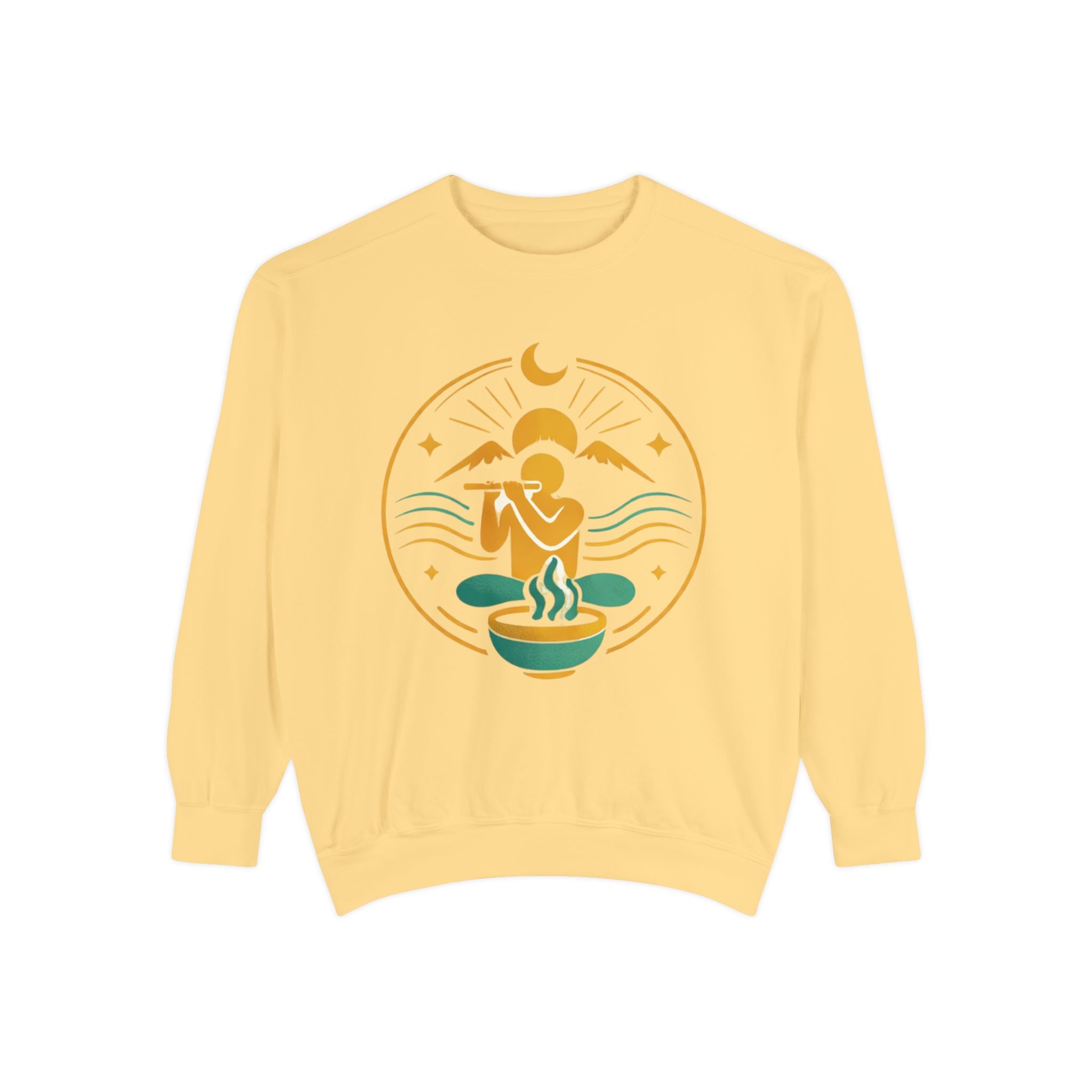 Sonic Xaman - Peace Flute - Yoga Sweatshirt