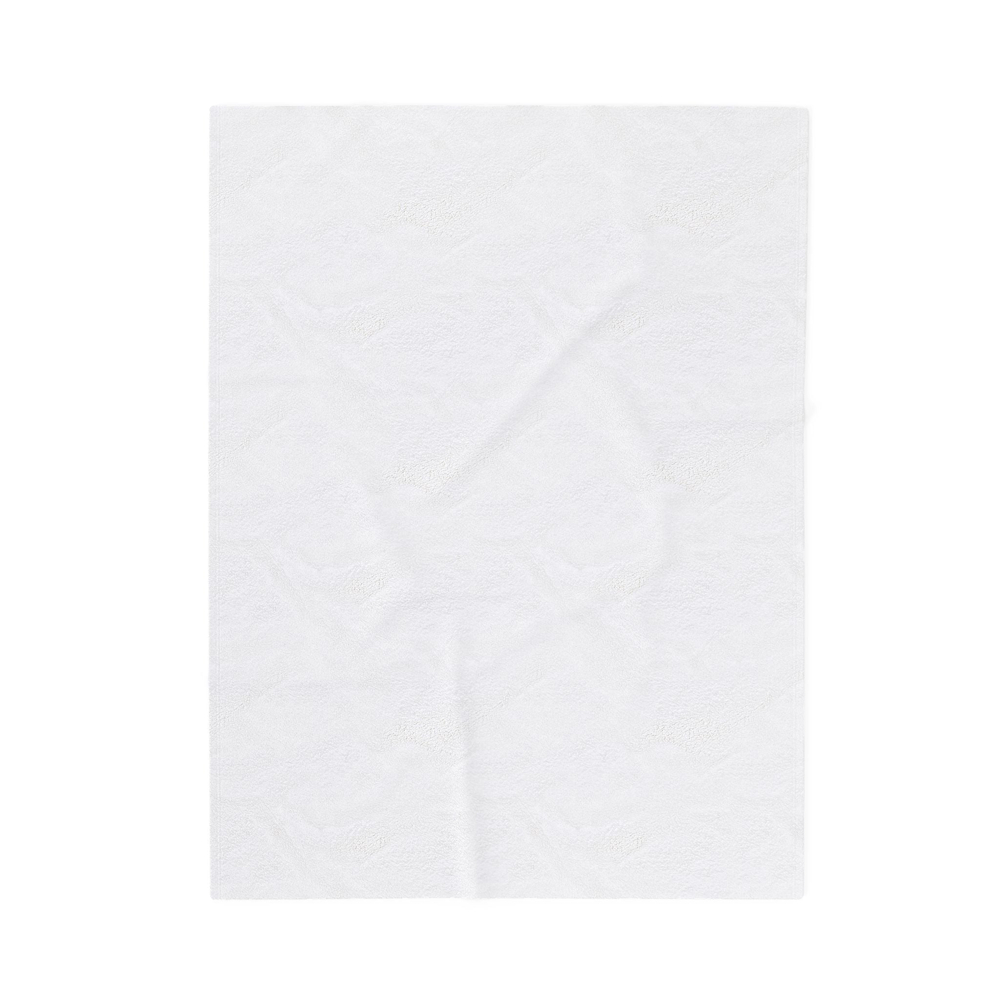 Velveteen Plush Blanket — Colorful Tribal Totem 'Sonic Xaman Healing Tracks' Throw