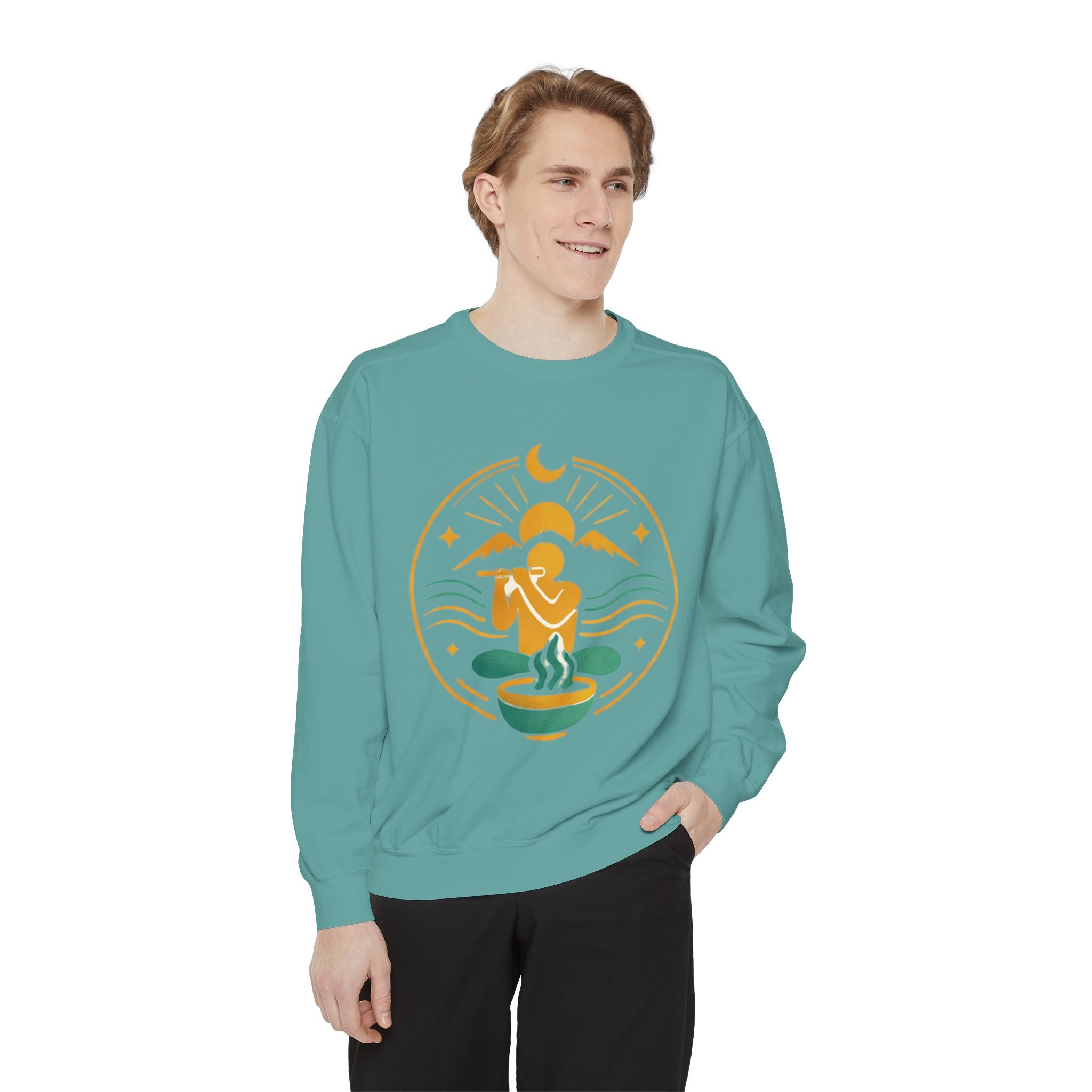 Sonic Xaman - Peace Flute - Yoga Sweatshirt